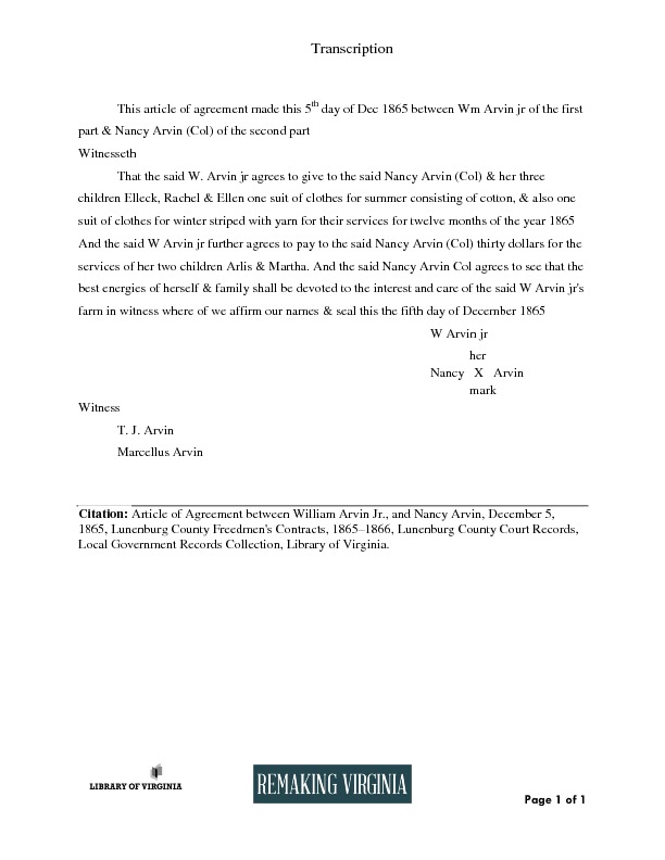 William Arvin agreement_1865_transcription_15_0732_005.pdf