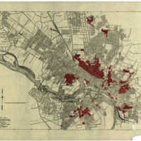Map of Richmond, Department of Public Works, 1923