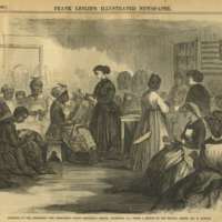 Glimpses at the Freedmen-The Freedmen's Union Industrial School, Richmond, Va.