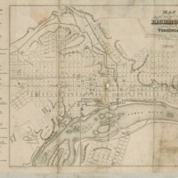 Map of Richmond, Ellyson, 1856